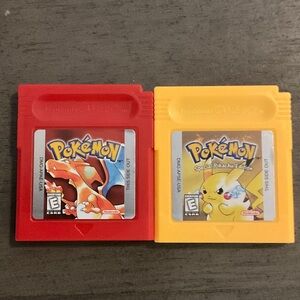 Pokemon red and yellow